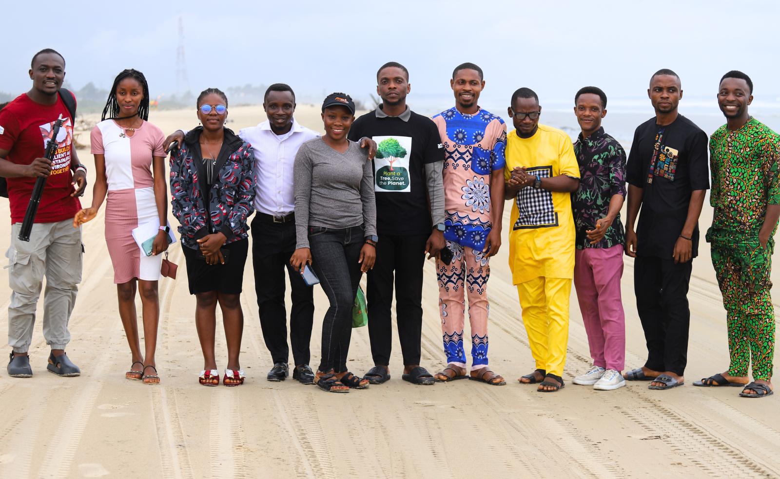 Some of the young people of Ibeno